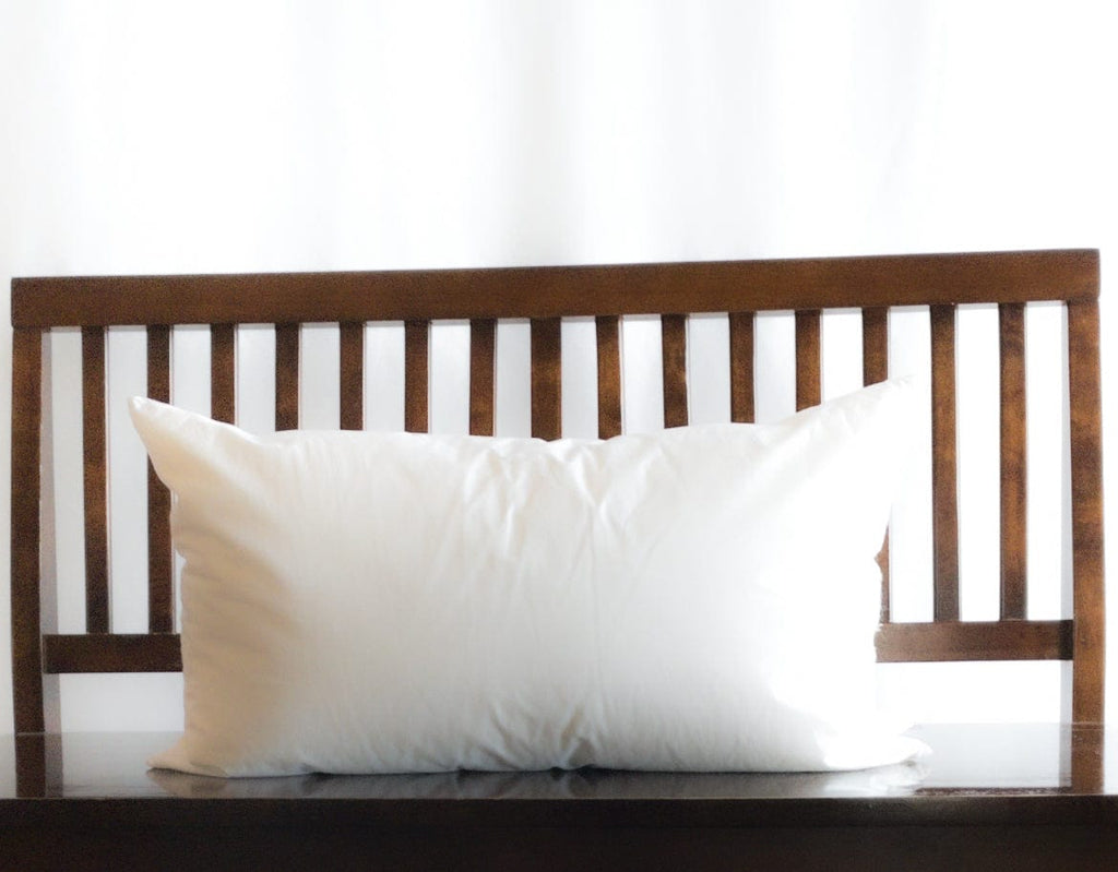 Faux Down Lumbar Pillow Insert, 14x24 - HomeStyle Fabrics