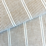Isla Stripe Fabric, Butterscotch - HomeStyle Fabrics