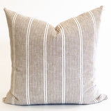 Isla Stripe Pillow Cover, Butterscotch - HomeStyle Fabrics