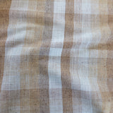 Jasper Plaid Fabric, Caramel - HomeStyle Fabrics