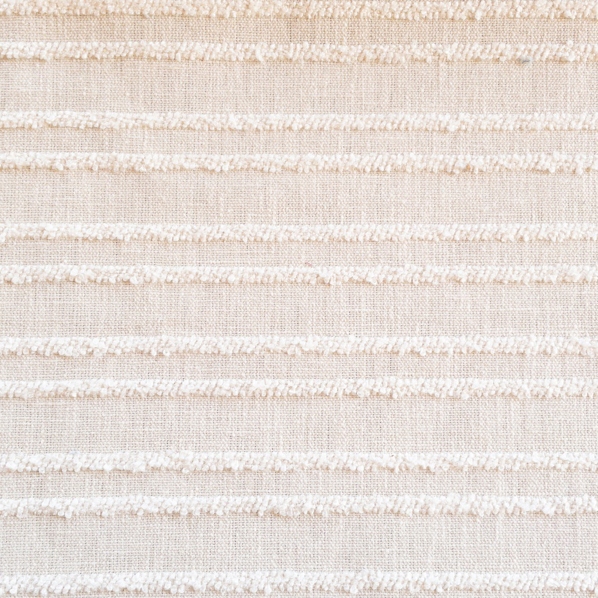 Sabbia Striped Fabric, Flax - HomeStyle Fabrics