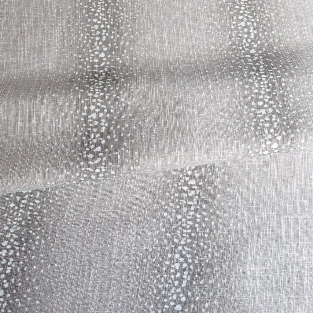Aria Antelope Print Fabric, Flint - HomeStyle Fabrics