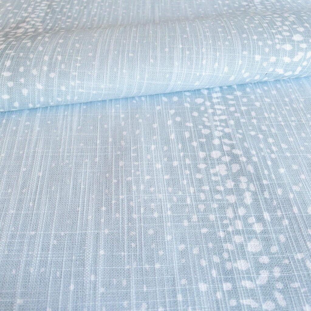 Aria Antelope Print Fabric, Mineral Blue - HomeStyle Fabrics