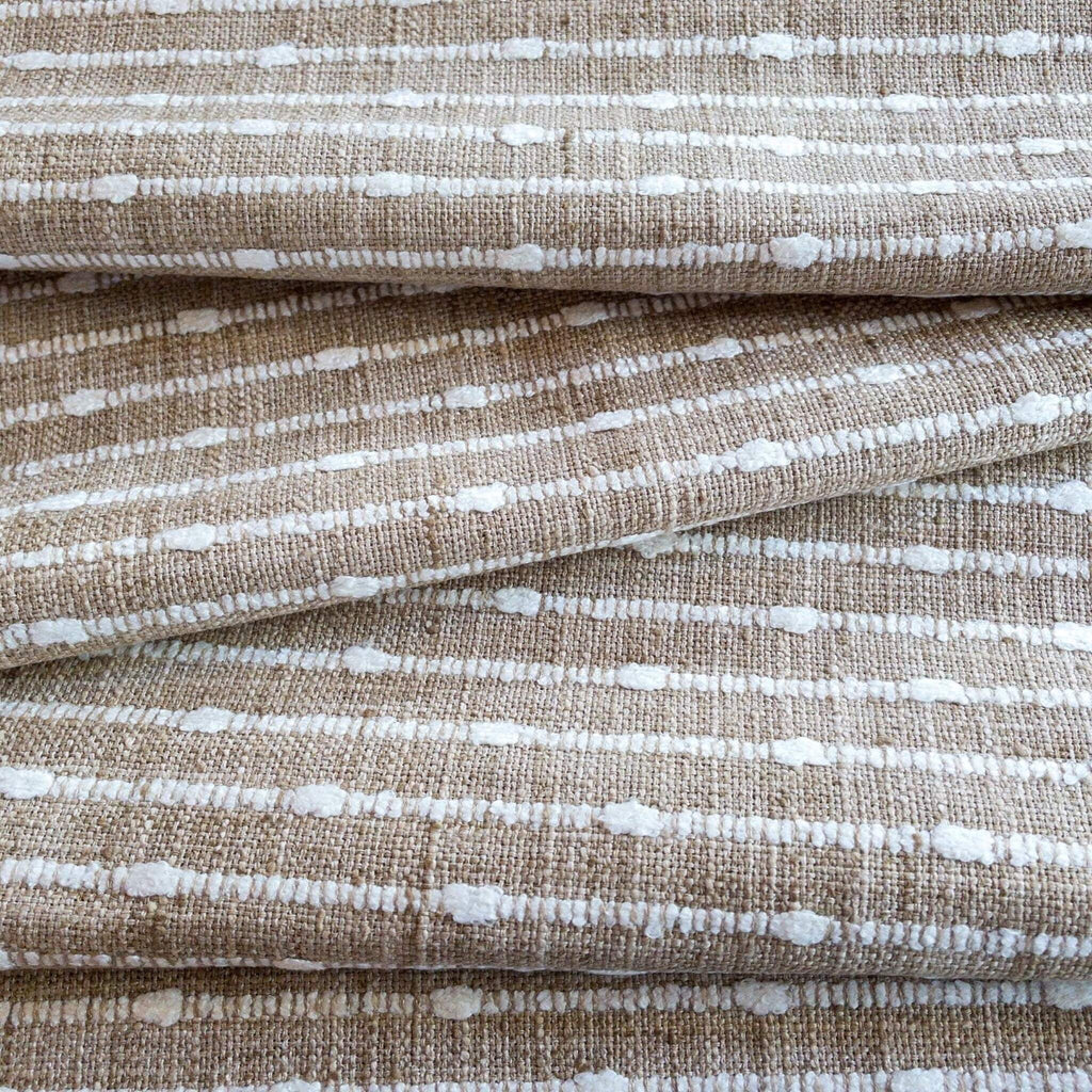 Dalia Textured Stripe Fabric, Harvest - HomeStyle Fabrics