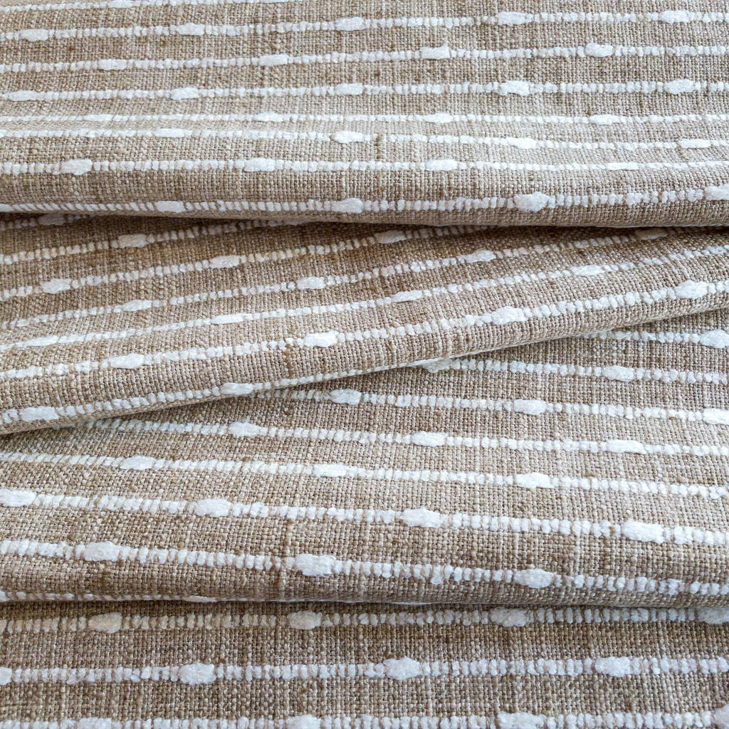 Dalia Textured Stripe Fabric, Harvest - HomeStyle Fabrics