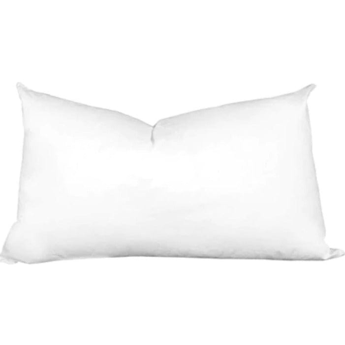 Faux Down Lumbar Pillow Insert, 14x24 - HomeStyle Fabrics