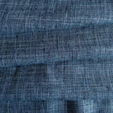 Finley Linen Look Drapery Fabric, Denim - HomeStyle Fabrics