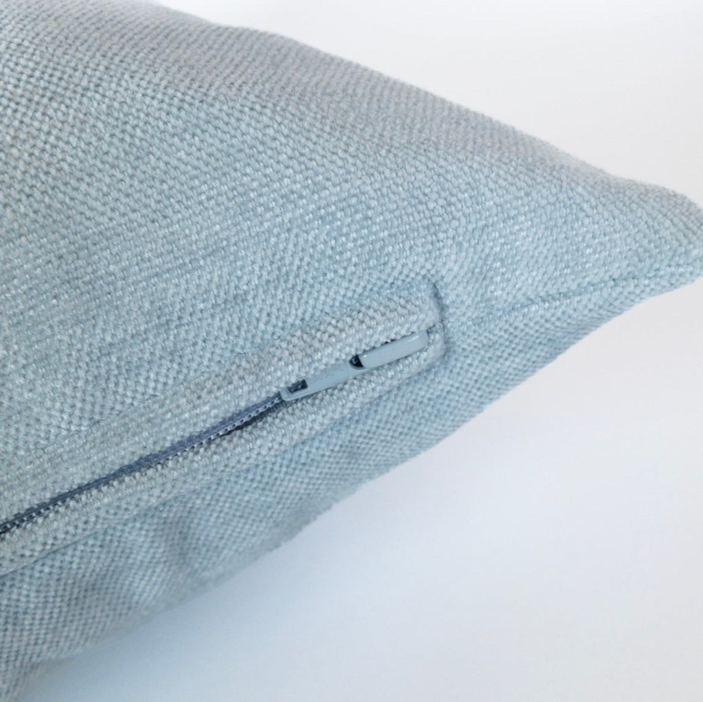 Jaylan Chenille Pillow Cover, Mist - HomeStyle Fabrics